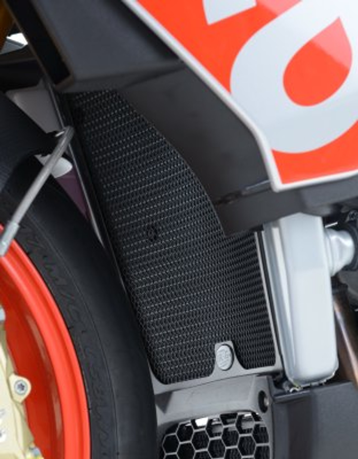 R&G Racing Radiator Guard for the Aprilia Tuono V4 1100 RR/Factory/RSV4 RR '15-'22 / RSV4 RF '19-'21 / RSV4 1100 Factory '19-'22 R&G Racing Radiator Guard for the Aprilia Tuono V4 1100 RR/Factory/RSV4 RR '15-'22 / RSV4 RF '19-'21 / RSV4 1100 Factory '19-'22
